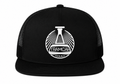 Black Tramcar embroidered cap